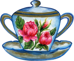 Teacup TeaPot coffee cafe bakery sweet cake cupcake party traditional png