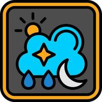 Weather App Vector Icon Design