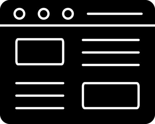 Blog Vector Icon Design