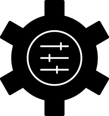 Settings Vector Icon Design