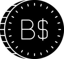 Bahamian dollar Vector Icon Design