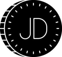 Jordanian dinar Vector Icon Design