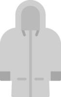 Raincoat Vector Icon Design