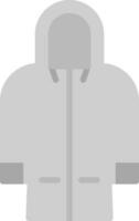 Raincoat Vector Icon Design