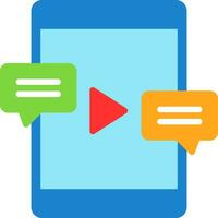 Comment Vector Icon Design