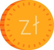 Zloty Vector Icon Design