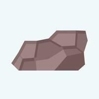 Icon Coal. related to Mining symbol. flat style. simple design editable. simple illustration vector