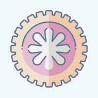 Icon Wheel. related to Car ,Automotive symbol. doodle style. simple design editable. simple illustration vector