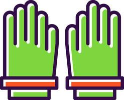 Gloves Vector Icon Design