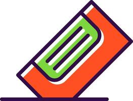 Eraser Vector Icon Design