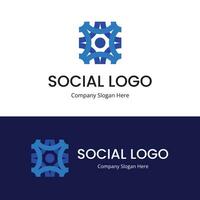 moderno icono diseño logo elemento mejor para identidad y logotipos vector