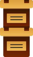 Boxes Vector Icon Design