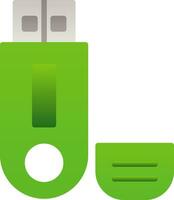 Pendrive Vector Icon Design