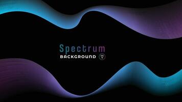 blue purple gradient spectrum background vector