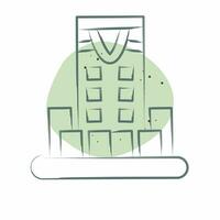 Icon Riyadh. related to Capital symbol. Color Spot Style. simple design editable. simple illustration vector