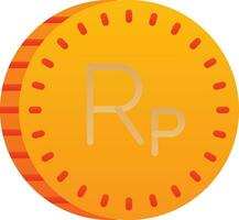 Indonesian Rupiah Vector Icon Design