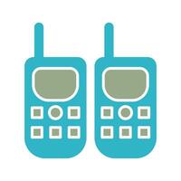 Walkie Talkie Vector Icon