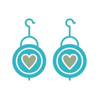 Earrings Vector Icon