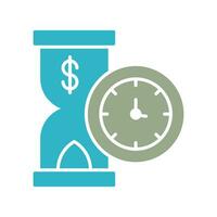 Time is Money Vector Icon