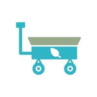 Garden Cart Vector Icon