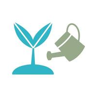 Growing Plant Vector Icon