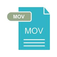 MOV Vector Icon