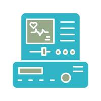 Electrocardiogram Vector Icon