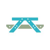 Picnic of Table Vector Icon