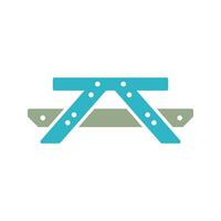 Picnic of Table Vector Icon