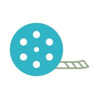 Unique Film Reel Vector Icon