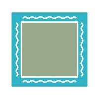 Unique Frame Vector Icon