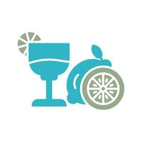 Lime Juice Vector Icon