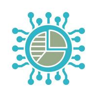 Pie Chart Vector Icon