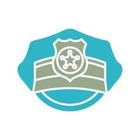 Police Hat Vector Icon