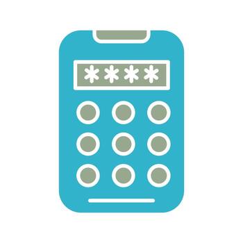 Pin Code Vector Icon