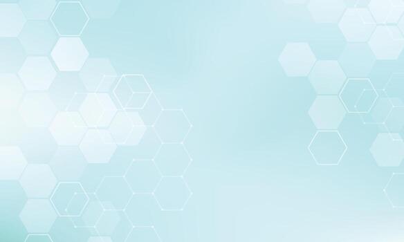Vector abstract gradient hexagonal background