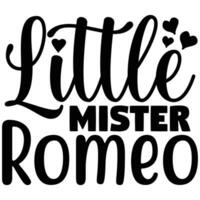 little mister romeo vector