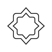 Islamic icon vector