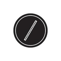 straw icon vector