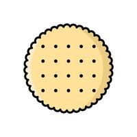 biscuit icon vector design template simple and clean