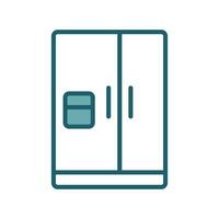 refrigerator icon vector design template simple and clean