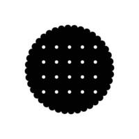 biscuit icon vector design template simple and clean