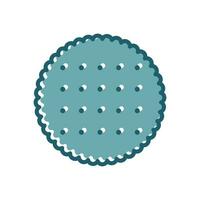 biscuit icon vector design template simple and clean