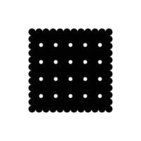 biscuit icon vector design template simple and clean