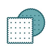 biscuit icon vector design template simple and clean