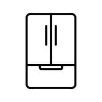 refrigerator icon vector design template simple and clean