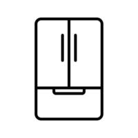 refrigerator icon vector design template simple and clean