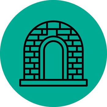 Igloo Vector Icon Design
