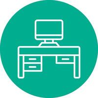 Work Space Vector Icon Design