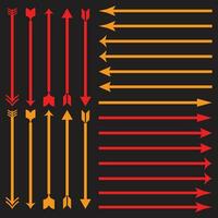 Arrow icon. Big set of vector flat arrows. Collection of concept arrows for web design, mobile apps, interface and more.